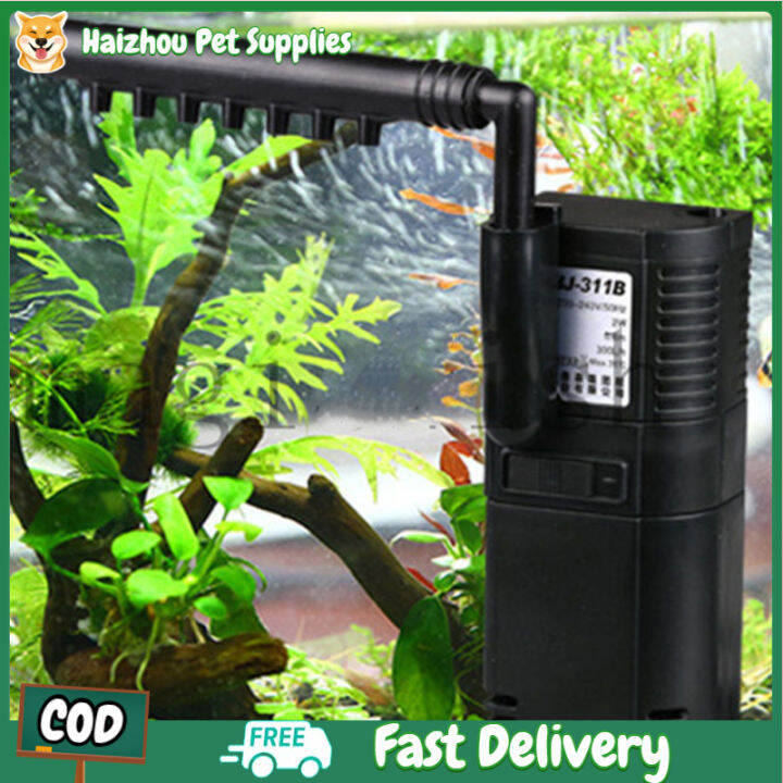 Multifunction 3 in 1 Internal Filter Submersible Oxygen Pump for Fish ...