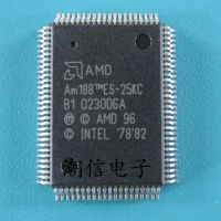 3pcs AM188ES - 25 kc QFP - 100 micro controller