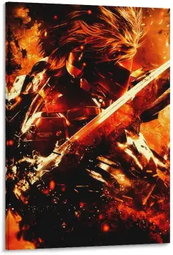 Metal Gear Rising Revengeance Canvas Painting HD Picture Print