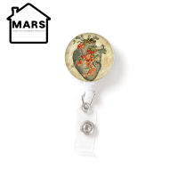 MARS Badge Holder ID Badge Reels With Clip Retractable Badge Holder For Office Students