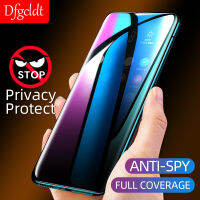 Anti-spy กระจกนิรภัยสำหรับ OPPO Reno 8 3 4 5 Lite A31 A91 A83 A9 A5 2020 Realme 7 6 5 X2 X50 Pro ป้องกันหน้าจอความเป็นส่วนตัวแก้ว-fi9o