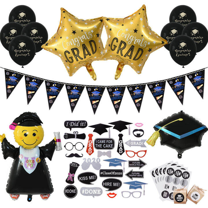 【CW】Graduation Party Decorations Favors Graduation Photo Booth Props