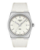 Tissot PRX ทิสโซต์ พีอาร์เอ็กซ์ T1374101701100 สีขาว นาฬิกาผู้ชาย