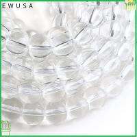 EWUSA 8mm คะ ลูกปัดคริสตัลคริสตัล วงกลมวงกลม กระจกสำหรับผู้หญิง สร้อยคอสำหรับผู้หญิง กำไลข้อมือสร้อยข้อมือ สำหรับทำเครื่องประดับ