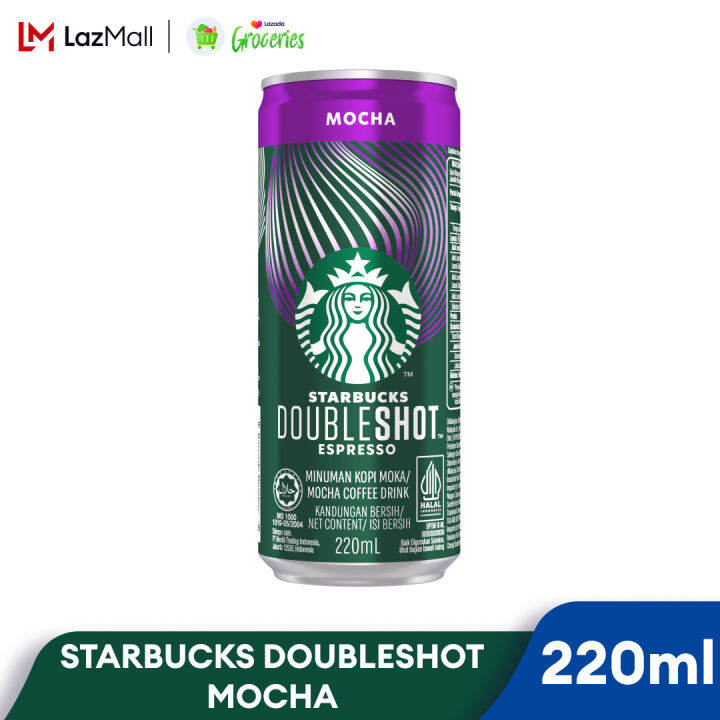 STARBUCKS Doubleshot Mocha 220ml Lazada
