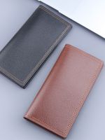 Mens Wallet Card Holder Integrated Long Mens Wallet Ultra-Thin Mens Wallet Niche Thin Mens Retro Simple Womens Wallet 【OCT】