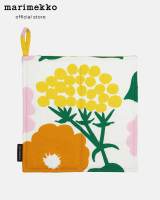 MARIMEKKO PIENI KUKKATORI KETTLE HOLDER แผ่นรองจาน แผ่นรองกันร้อน ลายดอกไม้