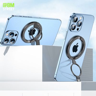 【CW】 Luxury Metal Magnetic Finger Ring Holder Mobile Phone Socket For iphone Phones Bracket Portable Rotation Stand Accessories
