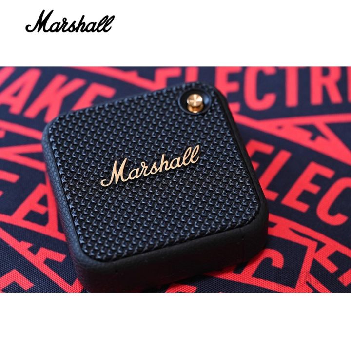 ลำโพง-marshall-willen-ใหม่-ล่าสุด-2022-พร้อมส่งmarshall-willen-10w-สวยคลาสสิกเล็ก-กระทัดรัด-พกพาง่ายฟังต่อเนื่องได้นานถึง-15-ชม-สินค้า-แท้-ขายก่อนใคร