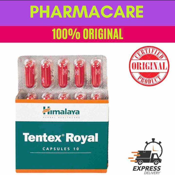 Original Himalaya Tentex Royal 10 Capsules Lazada