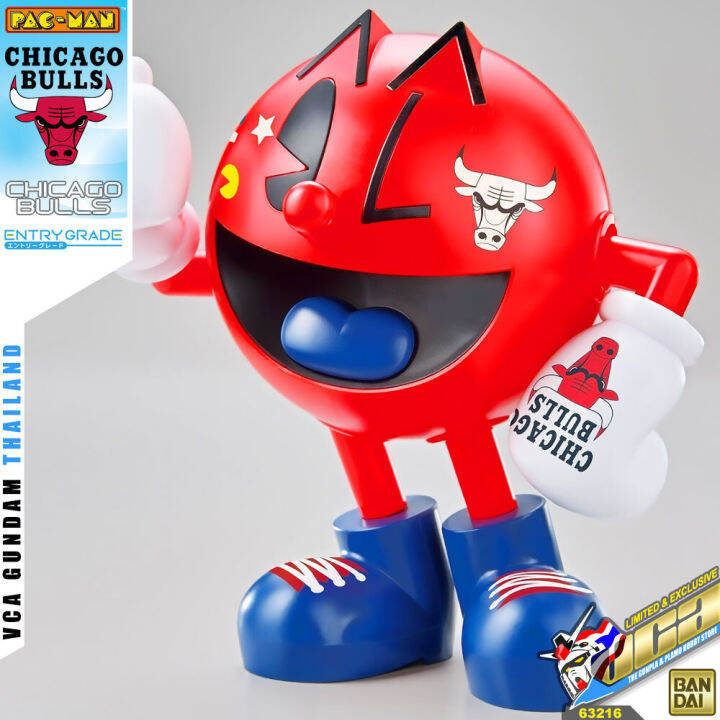 bandai-entry-grade-eg-pac-man-pac-man-chicago-bulls-nba-basketball-team-โมเดล-แพ็คแมน-vca-gundam