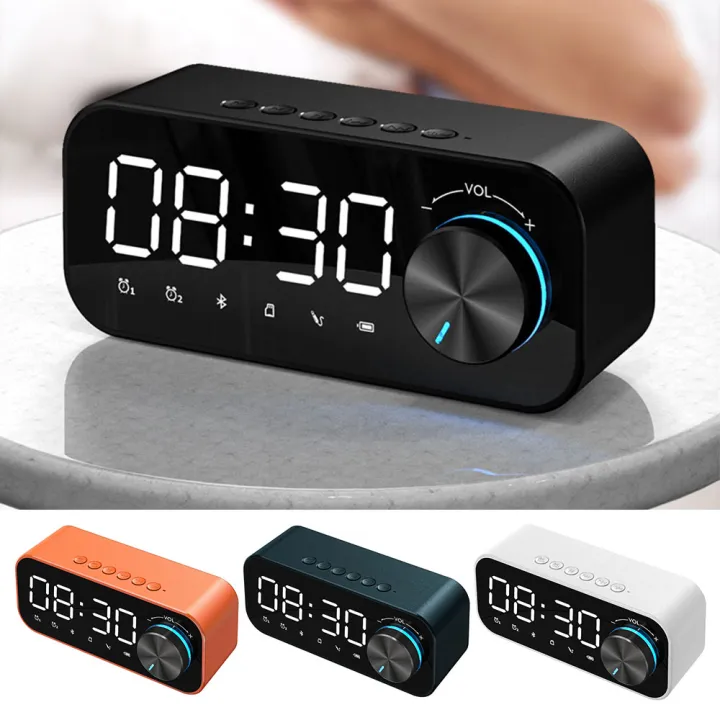Multifunctional Led Digital Alarm Clock, Bluetooth Speaker, Bedside Desktop  Luminous Electronic Music Box 今だけ限定15%OFFクーポン発行中