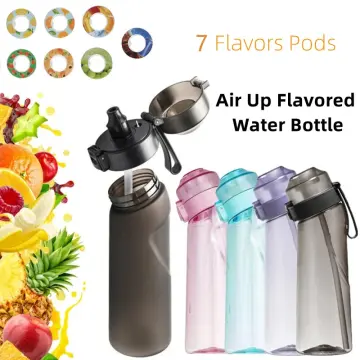 Flavored Water Bottle with 7 Flavour Pods Air Water Up Bottle