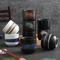 1pcs Japanese Style Ceramic Coffee Cup Porcelain Personal Single Pottery Tea Cups Drinkware Wine Mug Water mugs Wholesale