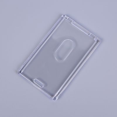 hot！【DT】™❀  Card Cover Plastic Transparent Holder Men Business Bank ID  Credit Child Bus Protector