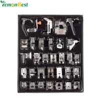 16pcs Sewing Machine Presser Foot Set Hem Foot Spare Parts Accessories for Brother Singer