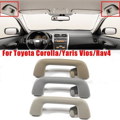 ที่เท้าแขนสำหรับ Toyota Corolla 2008-2013/ยาริสวีออส2008-2013/Rav4 2005-2012หลังคาภายในปลอดภัยที่จับที่เท้าแขนเพดาน