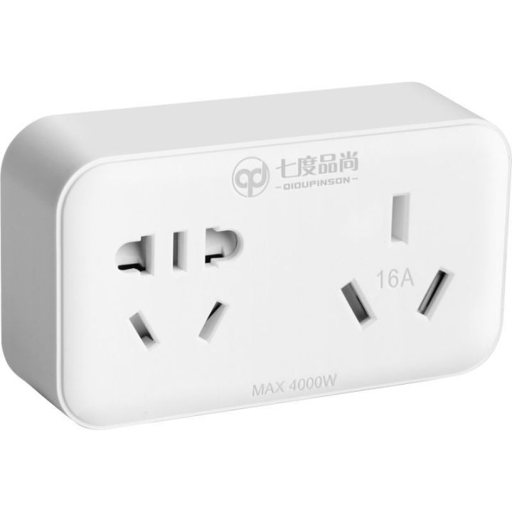 one-to-three-16-anzhuan-10a16a-converter-three-hole-air-conditioner-socket-for-student-dormitory-converter-triangle-plug