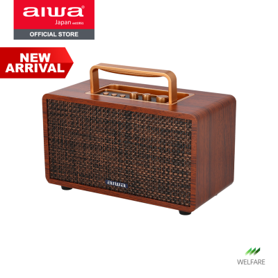 [ผ่อน 0%] AIWA Retro Classic B Bluetooth Speaker ลำโพงบลูทูธพกพา SUPER BASS