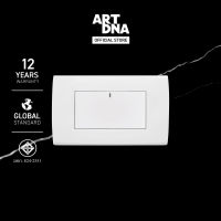 ART DNA รุ่น A83 ชุดสวิทซ์ LED สีขาว ไซส์ L ปลั๊กไฟโมเดิร์น ปลั๊กไฟสวยๆ สวิทซ์ สวยๆ switch design