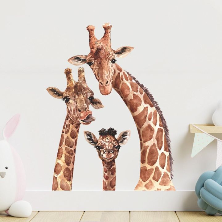 cute-giraffe-family-wall-stickers-bedroom-living-room-wall-decor-sticker-removable-pvc-animals-wall-decals-art-wall-decoration
