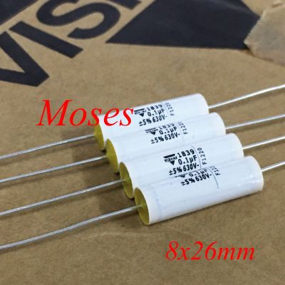 630v 0.1uf 104J MKP 1839 Series 5 Axial Audio NP Bipolar Capacitance Germany Thick Copper Foot Coupling Electrodeless Capacitor