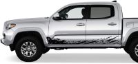 For Bubbles Designs Decal Sticker Vinyl Mud Splash Kit Compatible with Toyota Tacoma