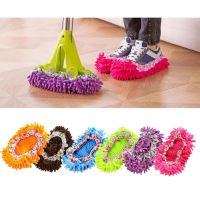 【TIMIN Home Tools】 2Pcs Floor Mopping Shoe Cover Mopper Slipper Home Cleaner Cleaning Reusable