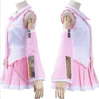 Anime Miku Cosplay Costumes Japan Midi Dress Beginner Future Miku Cosplay Female Halloween Carnival Party Blue Pink Wig