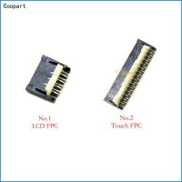 หัวต่อ FPC แบบจอแสดงผล LCD ใหม่/สัมผัสของ Coopart ที่ช่องเสียบปลั๊กบนเมนบอร์ดสำหรับ ASUS Zenfone2 ZF2 ZE500KL Z00ED Zenfone 2