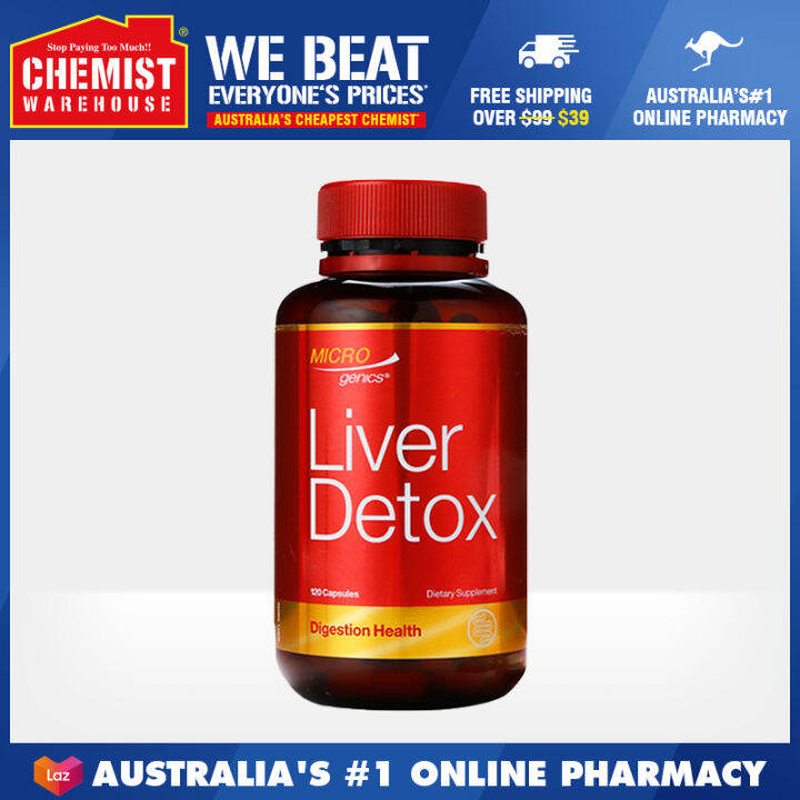 Microgenics Liver Detox 120 Capsules Helps Support Liver Health