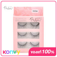 Selected by Prim 3D Premium Eyelashes 3 Pairs #P-03 Glam ซีเล็คท์ บาย พริ้ม ขนตาปลอมสามมิติ คุณภาพสูง เส้นขนตาเรียวบาง