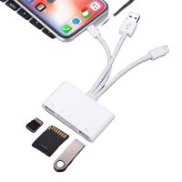 【Ready】? Suitable for Android type-c 3-in-1 3.0 card reader SD/TF multi-function computer USB adapter