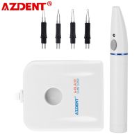 AZDENT 4 Tips Tooth Gum Cutter Oral Dental Gutta Percha Endo Gutta Cutter Gutta Percha Dissolved Breaker Cutter Tooth Whitening