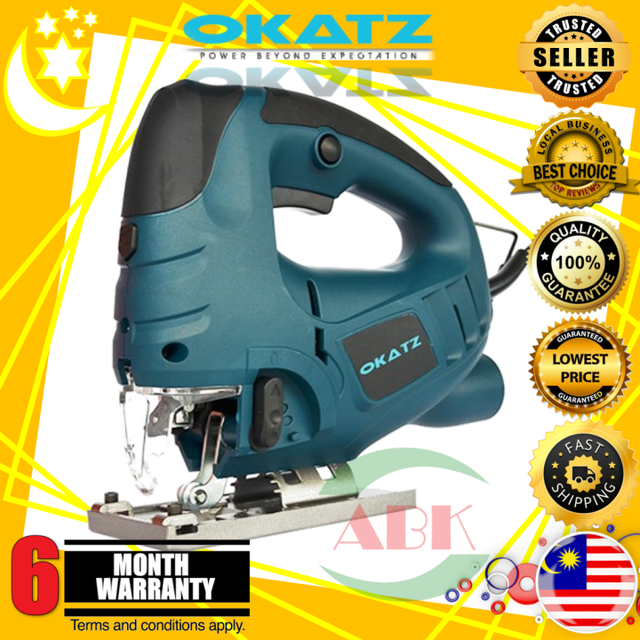 OKATZ TOP HANDLE JIGSAW WITH LASER GUIDE JS100QL (800W) Lazada