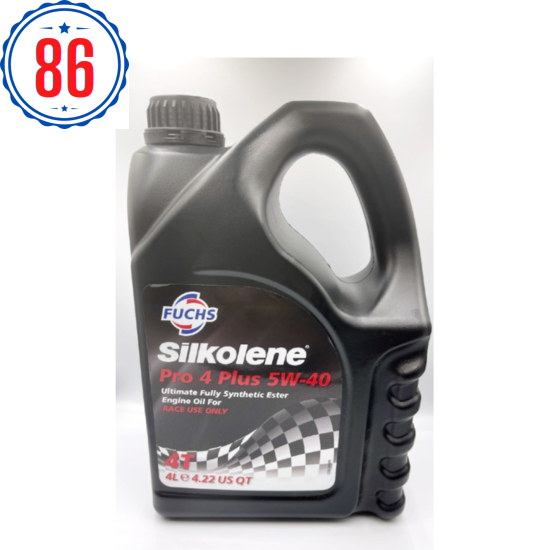 Dầu nhớt động cơ fuchs silkolene pro 4 plus 5w-40 race use only - ảnh sản phẩm 1