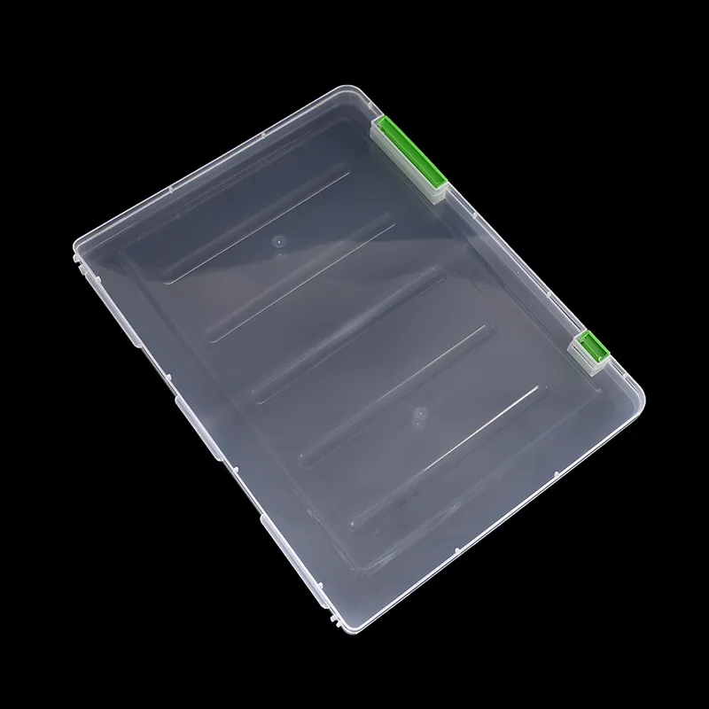 Transparent Storage Box Clear Plastic Document Paper Filling Case