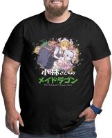 Miss KobayashiS Dragon Maid Kanna Kamui T Shirt Big Size Boys Short Sleeve Clothes Casual Large Size Tee