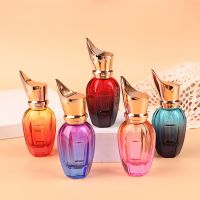 【YP】 1Pc 30ML Perfume Bottle Glass Colorful Refillable Atomizer Makeup Spray