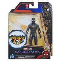 Marvel Spider-Man 6-Inch Mystery Web Gear Black and Gold Suit Nach 20ex หุ่น ฟิกเกอร์ สไปเดอร์ แมน มาร์เวล ของแท้