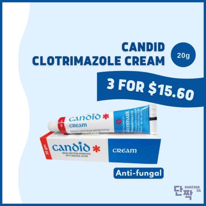 Candid AntiFungal Cream (Treatment of Ringworm, Athlete’s Foot, White