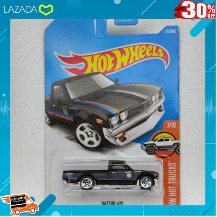 เป็นของเล่น-ของสะสม-โมเดล-ฟิกเกอร์-hotwheels-datum-620-กระบะ-สีดำ-ถูกที่สุด-ลดเฉพาะวันนี้