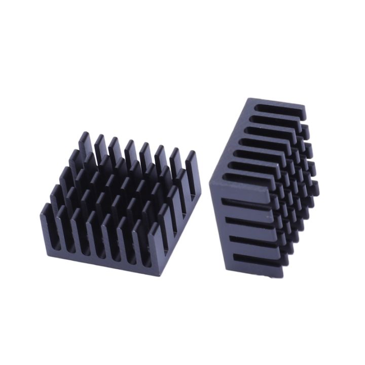 10-pcs-black-aluminum-cooler-radiator-heat-sink-heatsink-20mm-x-20mm-x-10mm