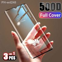 500D Tempered Full Cover Protective Glass on For Huawei P30 P20 Lite Pro P40 Screen Protector Film For Mate 20 10 Lite Pro Glass