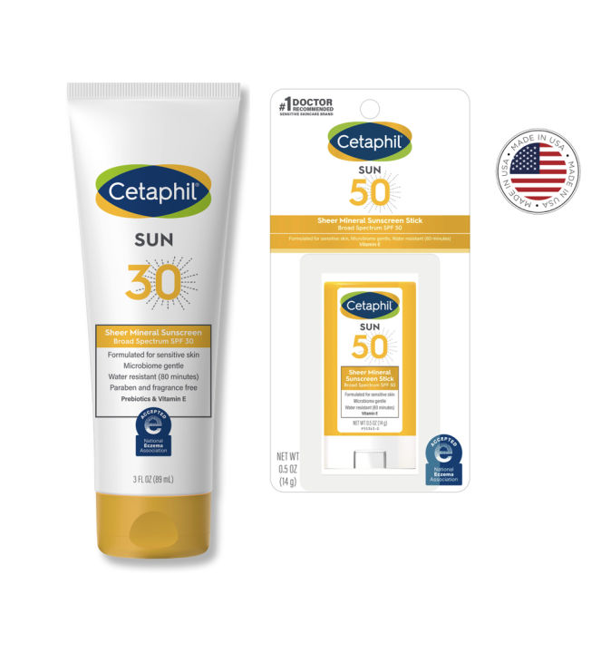 Cetaphil Sun Sheer Mineral Liquid Sunscreen SPF 30 | Sunscreen Stick ...