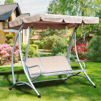 Swing Seat Top Cover Outdoor Anti Dust Protector Waterproof Swing Seat Top Cover 74.80 X 51.97 X 5.91 Inch รองรับสภาพอากาศสำหรับคอร์ทยาร์ด Yard