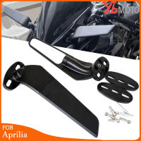 รถจักรยานยนต์ดัดแปลงกระจกมองหลังปรับหมุนกระจกมองข้างสำหรับ Aprilia RS660 RS V4 1100โรงงาน2021 2022อุปกรณ์เสริม