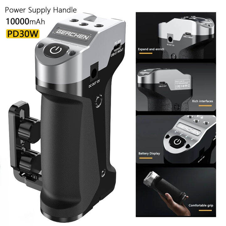 Universal Battery Handle Outdoors USB-C InOutput For Sony Nikon SLR And ...
