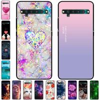 For TCL 10 Pro Case Shockproof Silicone Soft Cat Lion TPU Back Cases for TCL 10 Pro Cover T799B T799H Funda Capa TCL10Pro 6.47