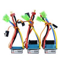 1 Pz 160A / 320A / 480A ESC 380/540/550 Motore Spazzolato Impermeabile ESC Trasemione Elettronica ต่อรถ RC รถบรรทุกและเรือ